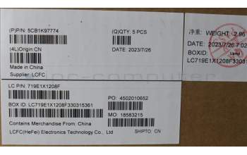 Lenovo 5CB1K97774 Tastatur inkl. Topcase ASM_FRA L82XL FP AG NBL