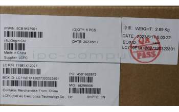 Lenovo 5CB1K97901 Tastatur inkl. Topcase deutsch L82XL NFP ABNBL