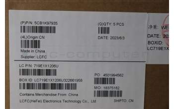 Lenovo 5CB1K97935 Tastatur inkl. Topcase ASM_ITA L82XL NFP AG BL