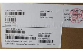 Lenovo 5CB1K97942 Tastatur inkl. Topcase ASM_SLV L82XL NFP AG BL