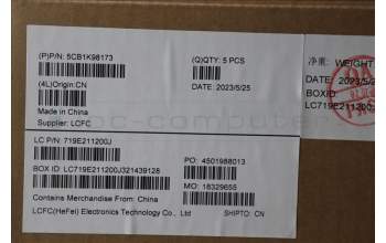 Lenovo 5CB1K98173 Tastatur inkl. Topcase ASM_FRA L83AS A/G