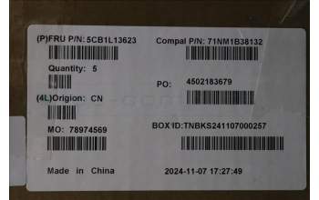 Lenovo 5CB1L13623 Tastatur inkl. Topcase_SLV C82XF NFP CG BL AL