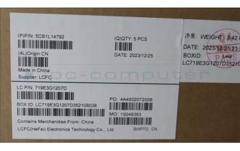 Lenovo 5CB1L14792 Tastatur inkl. Topcase deutsch L82XR FP AG BL