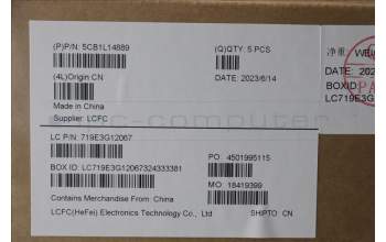 Lenovo 5CB1L14889 Tastatur inkl. Topcase ASM_CZE/SLKL82XRNFPABBL