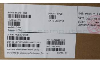 Lenovo 5CB1L14923 Tastatur inkl. Topcase ASM_POR L82XR NFP ABNBL