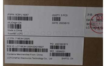 Lenovo 5CB1L16357 Tastatur inkl. Topcase ASM_JPN L82XSNFPW/SCREW