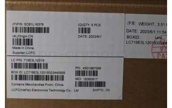 Lenovo 5CB1L16376 Tastatur inkl. Topcase ASM_CZE/SLK L82XQ AB BL