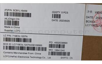 Lenovo 5CB1L16459 Tastatur inkl. Topcase ASM_EURO ENG L82XQABNBL