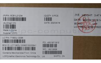 Lenovo 5CB1L21234 Tastatur inkl. Topcase deutsch L82XQ ABFP NBL