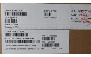 Lenovo 5CB1L21253 Tastatur inkl. Topcase ASM_BEL L82XQ AG BL