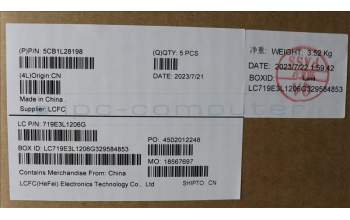 Lenovo 5CB1L28198 Tastatur inkl. Topcase ASM_ITA L82XQ AGFP BL