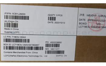 Lenovo 5CB1L28203 Tastatur inkl. Topcase ASM_POR L82XQ AGFP BL