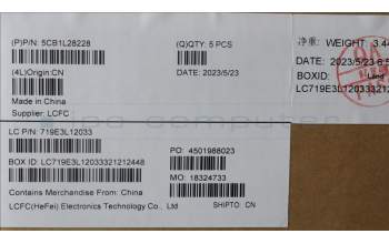 Lenovo 5CB1L28228 Tastatur inkl. Topcase ASM_ARA L82XQ AGFP NBL