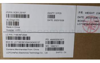 Lenovo 5CB1L30167 Tastatur inkl. Topcase ASM_BEL L82XN NFP AB