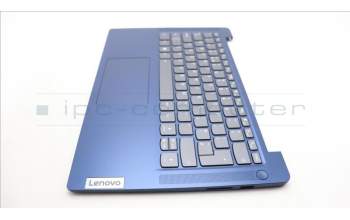 Lenovo 5CB1L30207 C-Cover with keyboard, UK English, Abyss Blue, Backlight, Non-FingerPrint, UK