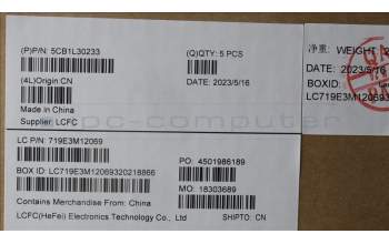 Lenovo 5CB1L30233 Tastatur inkl. Topcase schweiz L82XN NFP AG