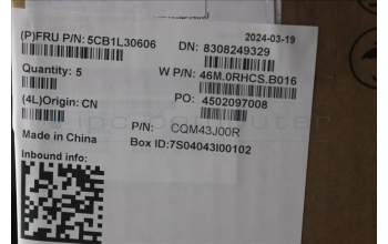 Lenovo 5CB1L30606 Tastatur inkl. Topcase ASM_FRA W 82Y0 AB BL