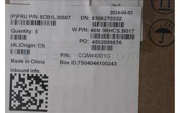 Lenovo 5CB1L30607 Tastatur inkl. Topcase deutsch W 82Y0 AB BL