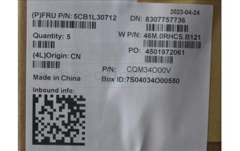 Lenovo 5CB1L30712 Tastatur inkl. Topcase schweiz W 82Y0 AG