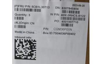 Lenovo 5CB1L30713 Tastatur inkl. Topcase ASM_EURO ENG W82Y0 AG