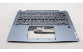 Lenovo 5CB1L30742 C-Cover with keyboard,Belgian,Stone Blue,Backlight