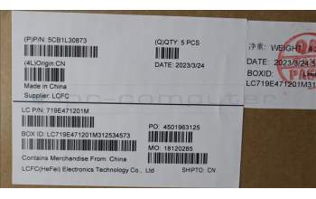 Lenovo 5CB1L30873 Tastatur inkl. Topcase ASM_KOR L82WK ONGY RGB