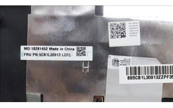 Lenovo 5CB1L30913 Tastatur inkl. Topcase ASM_THAI L82WK ONGY WH