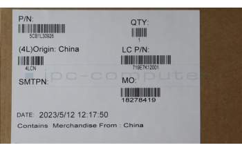 Lenovo 5CB1L30926 Cover L 83BV A SG MINI NA w/tape