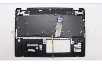 Lenovo 5CB1L31821 C-Abdeckung mit Tastatur, Griechisch, arktisgrau