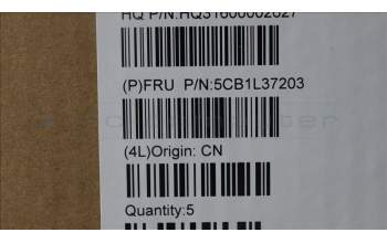 Lenovo 5CB1L37203 C-Abdeckung mit Tastatur, Italienisch, arktisgrau, Ohne_Fingerabdruckscanner