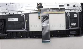 Lenovo 5CB1L39163 C-Abdeckung mit Tastatur, Skandinavien, arktisgrau, Ohne_Fingerabdruckscanner