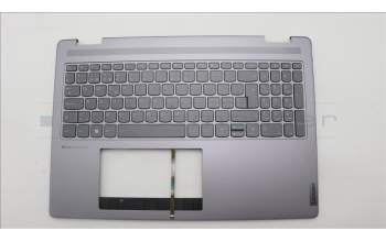 Lenovo 5CB1L39173 C-Abdeckung mit Tastatur, Schweiz, Arktisgrau, Ohne_Fingerabdruckscanner