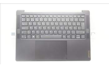 Lenovo 5CB1L39370 C-Abdeckung mit Tastatur, Belgisch, sturmgrau, GB