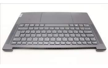 Lenovo 5CB1L39370 C-Abdeckung mit Tastatur, Belgisch, sturmgrau, GB