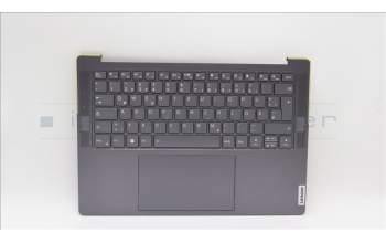 Lenovo 5CB1L39406 C-Abdeckung mit Tastatur, Deutsch, Sturmgrau