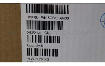 Lenovo 5CB1L39406 C-Abdeckung mit Tastatur, Deutsch, Sturmgrau