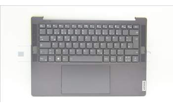 Lenovo 5CB1L39408 C-Abdeckung mit Tastatur, Deutsch, Sturmgrau