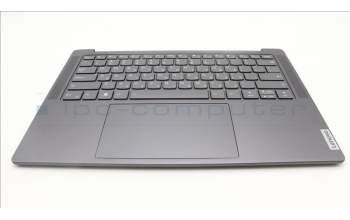 Lenovo 5CB1L39416 C-Abdeckung mit Tastatur, Hebräisch, Sturmgrau, mit Puresight Logo