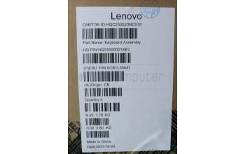 Lenovo 5CB1L39447 Tastatur inkl. Topcase ASM_NORDIC H 82Y7SGNPS