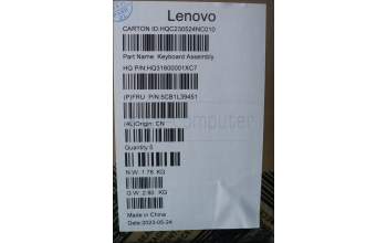 Lenovo 5CB1L39451 Tastatur inkl. Topcase ASM_POR H 82Y7STGYNPS
