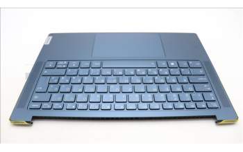 Lenovo 5CB1L40681 C-Abdeckung mit Tastatur, Ungarisch, Aquamarinblau