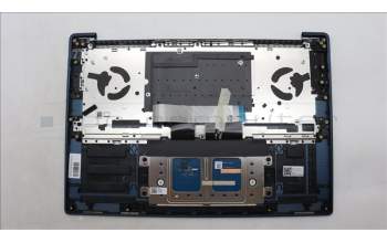 Lenovo 5CB1L40713 C-Abdeckung mit Tastatur, Ukraine, Aquamarinblau