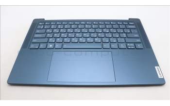Lenovo 5CB1L40713 C-Abdeckung mit Tastatur, Ukraine, Aquamarinblau