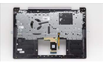 Lenovo 5CB1L40803 C-Abdeckung mit Tastatur, Ungarisch, Sturmgrau, Ohne_Fingerabdruckscanner