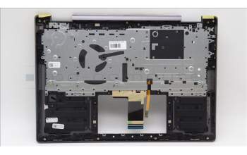 Lenovo 5CB1L40844 C-Abdeckung mit Tastatur, Arabisch, sturmgrau, Ohne Fingerabdruck, US