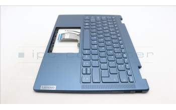 Lenovo 5CB1L40861 C-Abdeckung mit Tastatur, Portugiesisch, Aquamarinblau, Ohne_Fingerabdruckscanner