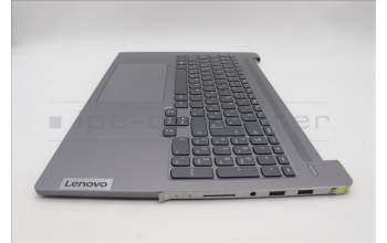 Lenovo 5CB1L44968 C-Abdeckung mit Tastatur, Ungarisch, arktisgrau