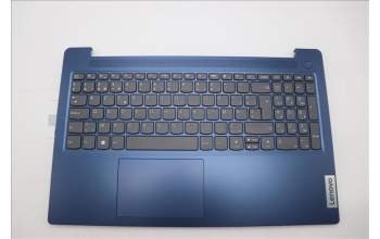 Lenovo 5CB1L45551 C-Abdeckung mit Tastatur, Belgisch, tiefblau, Ohne Hintergrundbeleuchtung, GB