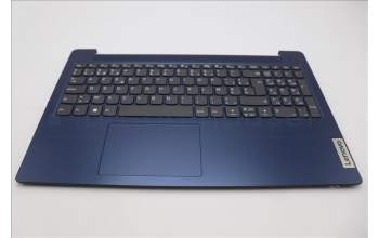 Lenovo 5CB1L45551 C-Abdeckung mit Tastatur, Belgisch, tiefblau, Ohne Hintergrundbeleuchtung, GB
