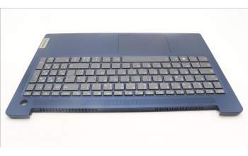 Lenovo 5CB1L45569 C-Abdeckung mit Tastatur, Französisch, tiefblau, Hintergrundbeleuchtung, Fingerabdruckleser